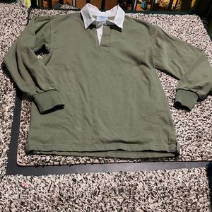 Like new front row heavyweight collared sweatshirt